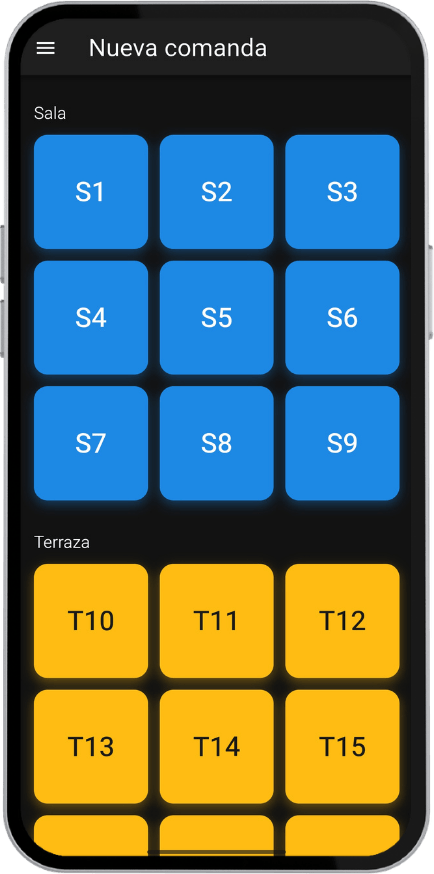 Pedidos por QR o a mano